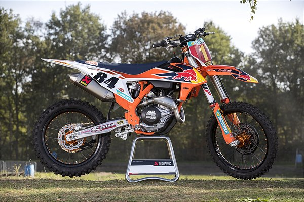 ¡KTM PRESENTA LA 450 SX-F HERLINGS REPLICA!